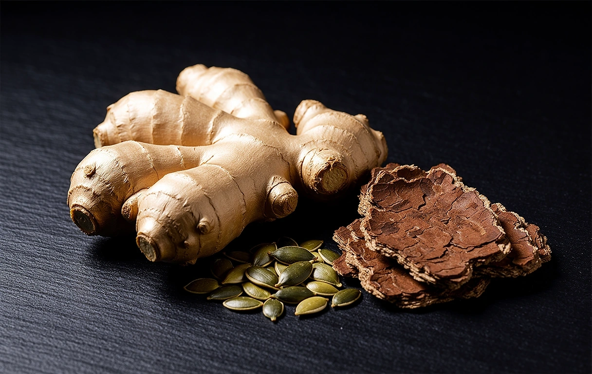 Raw botanical ingredients for natural support